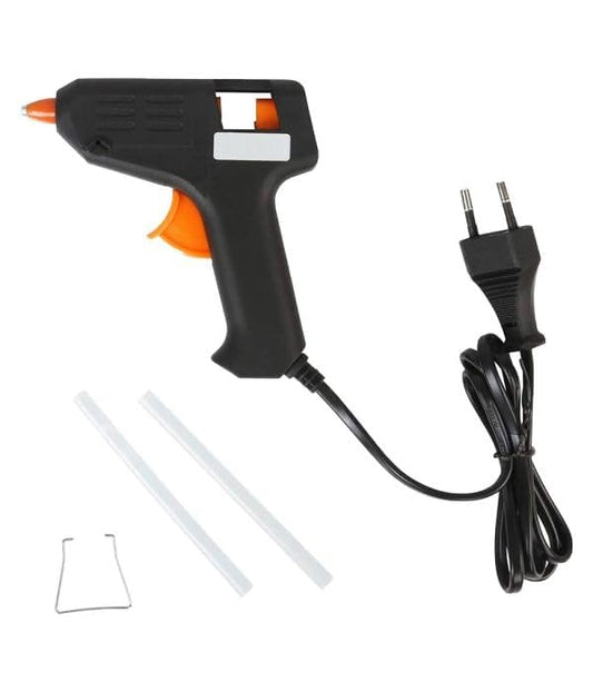 BSSTORE® Pistola Termocollante Per Colla ø Mm 7 Con Due Stick Termofusibili Integrati