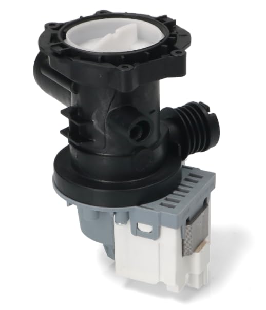 BSSTORE Pompa Scarico Lavatrice 40W Compatibile Con Vari Modelli Equivalente A C00119307