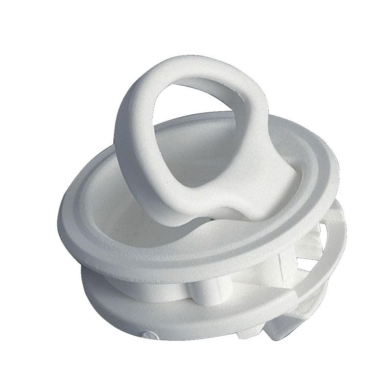 BSSTORE Alzapagliolo in Nylon Bianco per Barca, Gommone