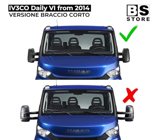 BSSTORE Freccia Specchietto Retrovisore Laterale per IVEC0 DAILY VI 2014-2019