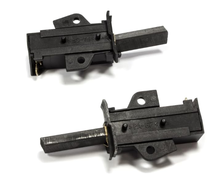 BSSTORE Kit 2 Spazzole Motore Carboncini Lavatrice Compatibile Con Vari Modelli Equivalente A 50265481007