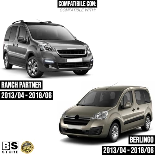 BSSTORE® Piastra Vetro Specchio Retrovisore Termico Compatibile Con BERLINGO | RANCH PARTNER