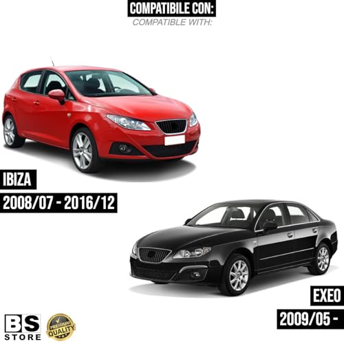 BSSTORE® Piastra Vetro Specchio Retrovisore Termico Compatibile Con IBIZA | EXEO