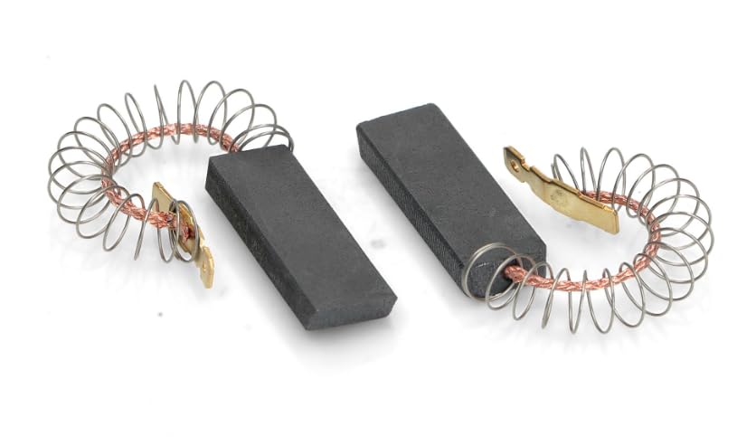 BSSTORE Kit 2 Spazzole Motore Carboncini Lavatrice Compatibile Con Vari Modelli Equivalente A 00154740