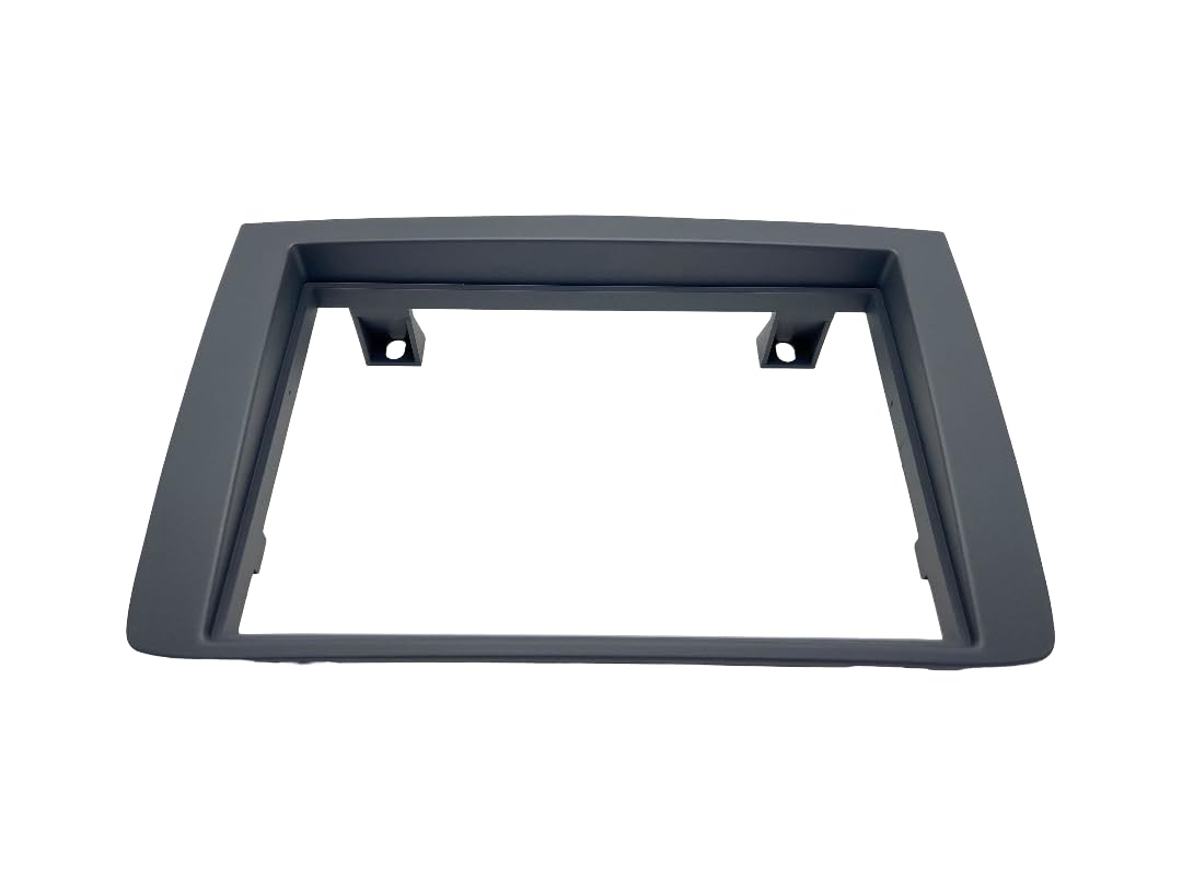 BSSTORE® Mascherina 2DIN Adattatore Autoradio Cornice Stereo Per Idea Dal 2005 Con Kit Fissaggio - Grigio