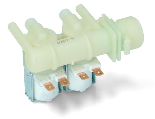 BSSTORE Elettrovalvola Lavatrice 2 Vie 180° Compatibile Con Vari Marchi E Modelli Equivalente A 074586 C00074586