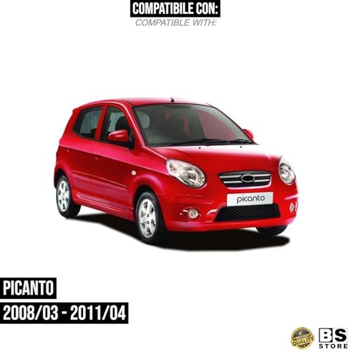 BSSTORE Piastra Vetro Specchio Retrovisore Compatibile Con PICANTO 2008-2011