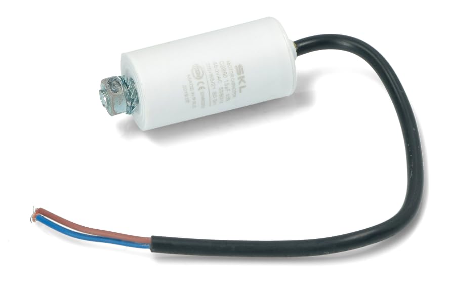 BSSTORE Condensatore Avviamento Motore Elettrico 1,5 uF 450V WB40 Universale Con Cavo