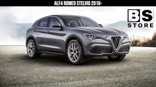 BSSTORE® Piastra Vetro Specchio Retrovisore Termico Compatibile Con Stelvio 2016 In Poi