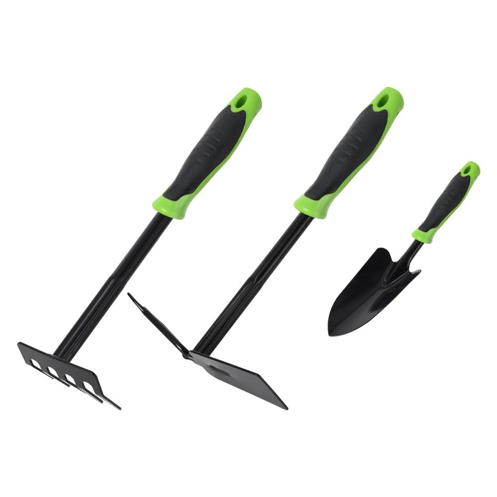 BSSTORE Attrezzi Da Giardino In Set, In Acciaio Al Carbonio