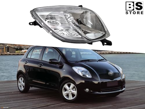 BSSTORE Faro Proiettore Anteriore H4 per T0Y0TA YARIS (XP9) 2006-2008