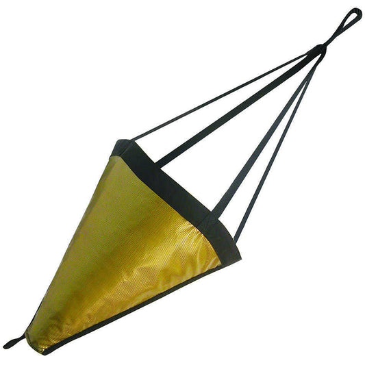 BSSTORE Ancora Galleggiante in PVC Rip-Stop, 60 x 53 cm, con Cinghie in Nylon, per Barche 4,5 m