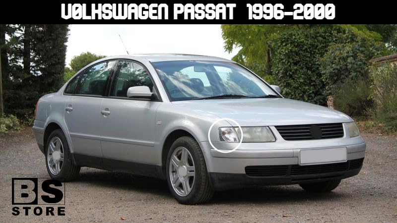 BSSTORE® Gruppo Ottico Freccia Anteriore Bianco Per V0lkSwagen Passat 1996-2000
