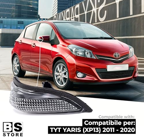BSSTORE Freccia Specchietto Laterale Indicatore di Direzione per T0YOTA YARIS (XP13) 2011-2020