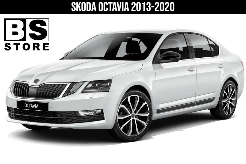 BSSTORE® Piastra Vetro Specchio Retrovisore Termico Compatibile Con Octavia 2013-2020