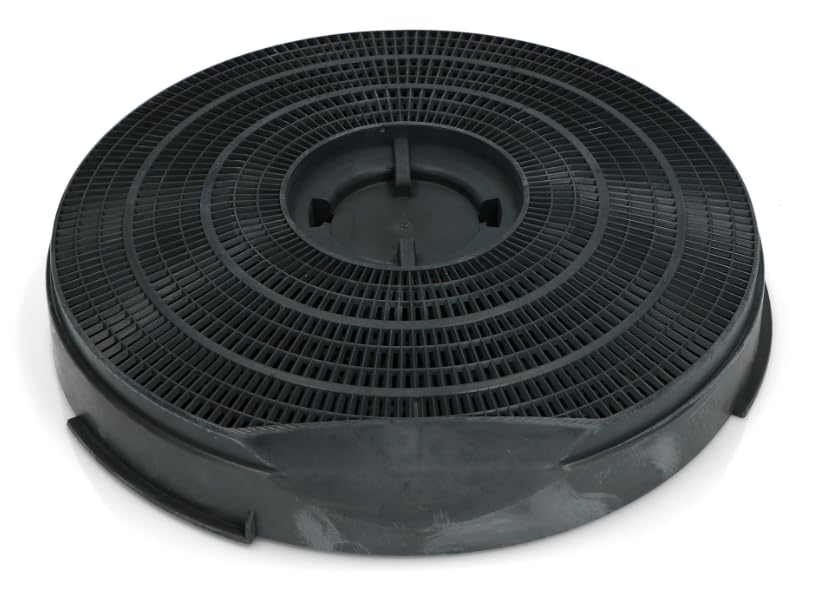 BSSTORE Filtro per cappa a carbone attivo, diametro 26 cm, compatibile F00039/S