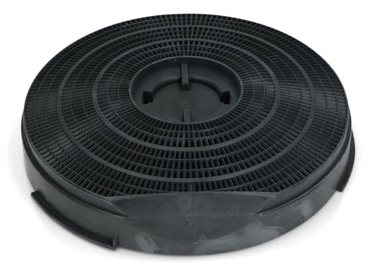 BSSTORE Filtro per cappa a carbone attivo, diametro 26 cm, compatibile F00039/S