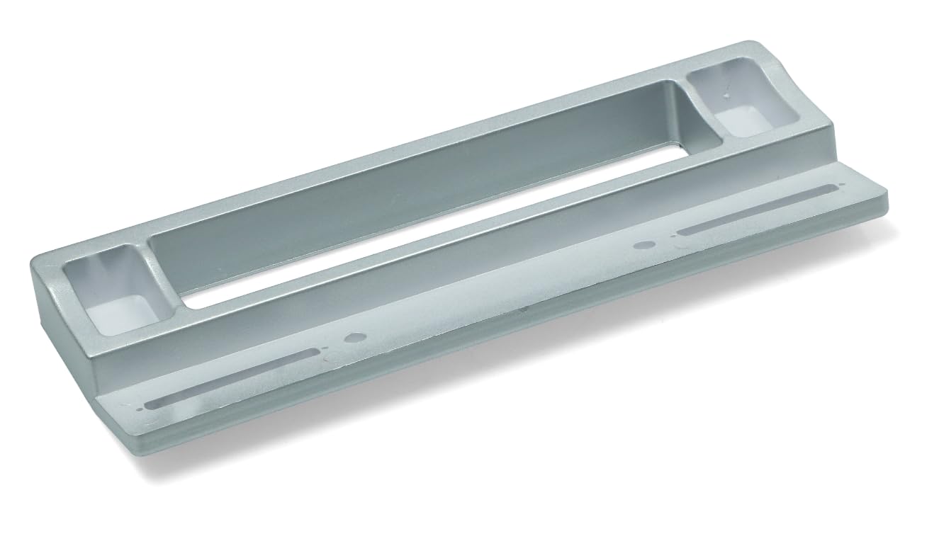 BSSTORE Maniglia Per Frigorifero Grigia Universale Interasse 113Mm - 166Mm