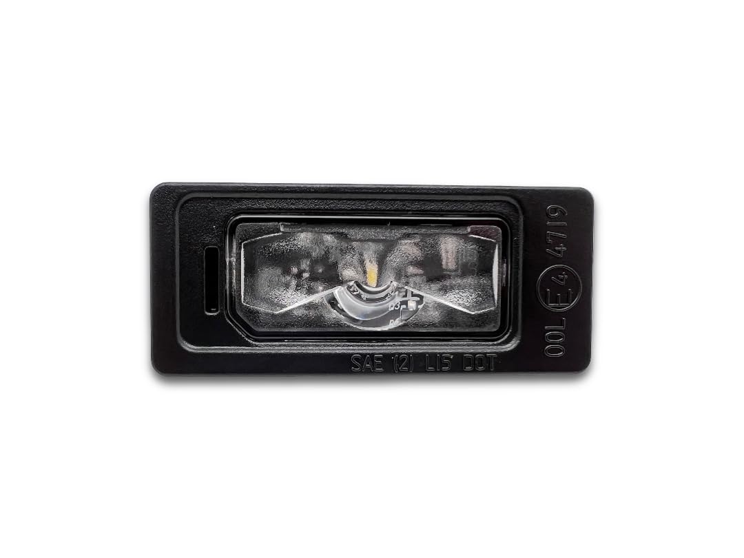 BSSTORE® Fanale Luce Targa A Led Compatibile Con A3/A4/Q7/Tiguan/Passat E Molte Altre Auto
