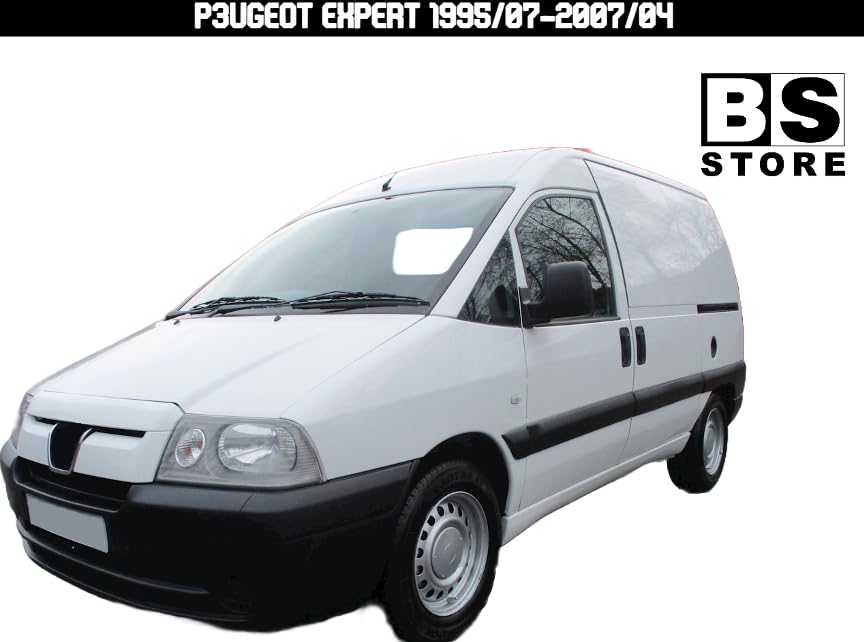 BSSTORE® Piastra Vetro Specchio Retrovisore Termico Compatibile Con Scudo 1995-2007/Jumpy 1995-2007/Expert 1995-2007