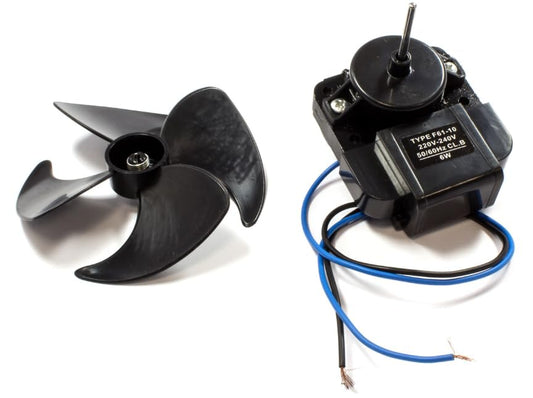 BSSTORE Ventilatore Completo Ventola Nofrost 6W Per Congelatore Frigorifero Compatibile Con Vari Modelli Equivalente A 481936170011