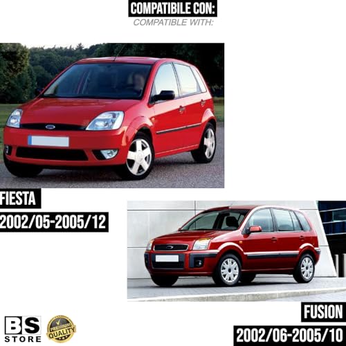 BSSTORE® Piastra Vetro Specchio Retrovisore Compatibile Con FIESTA | FUSION