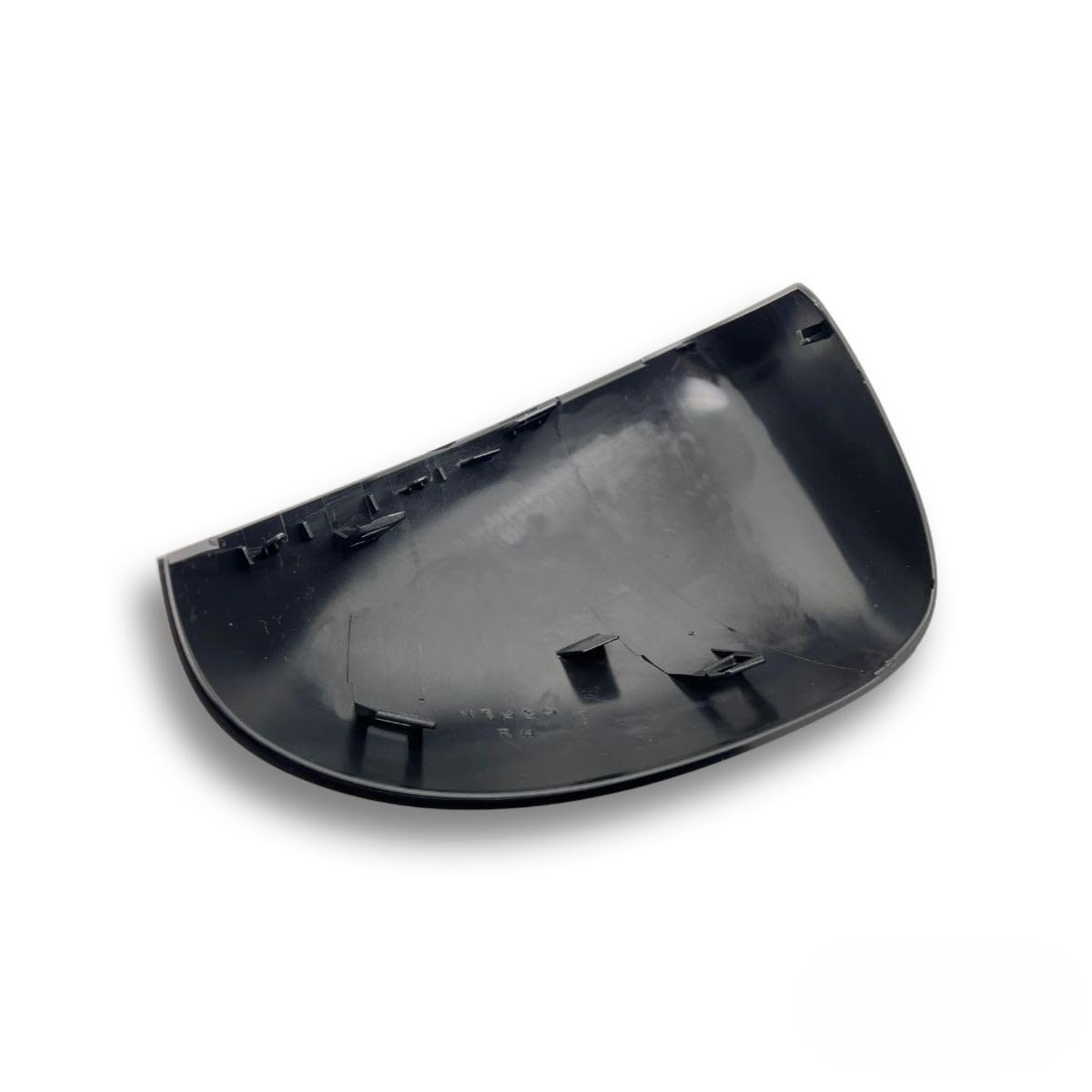 BSSTORE Calotta Specchietto Retrovisore Nero Lucido Compatibile con 500X
