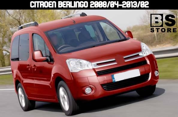 BSSTORE® Piastra Vetro Specchio Retrovisore Compatibile Con Berlingo 2008-2013/ Ranch Partner 2008-2013