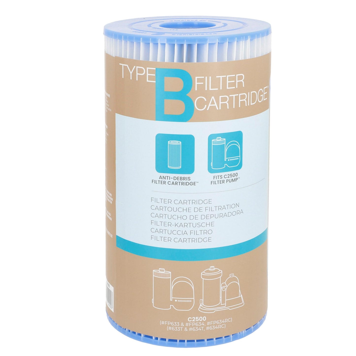 Intex Cartuccia per pompa filtro piscina taglia B