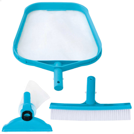 Intex Set di Pulizia, Retina, Spazzola,Vacuum