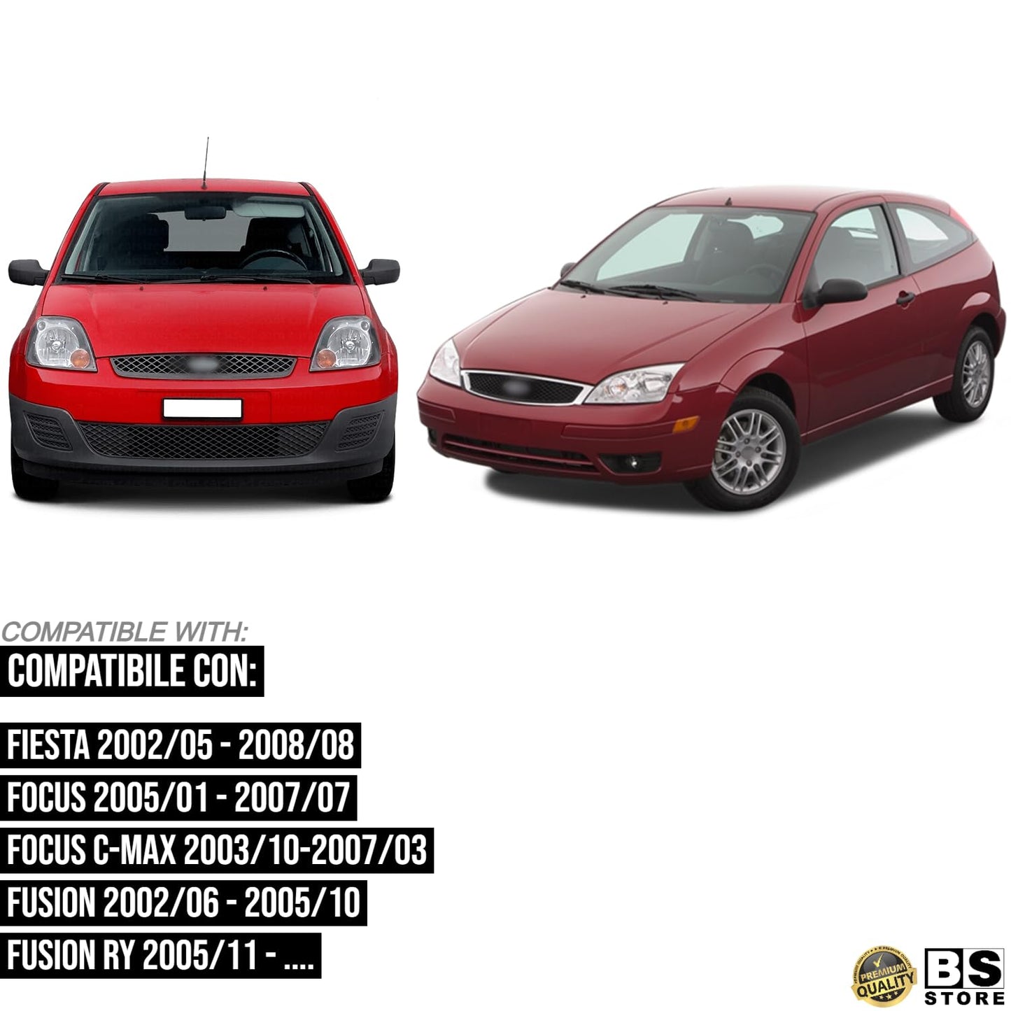 BSSTORE Gruppo Ottico Freccia Laterale Compatibile con FIESTA | FOCUS | FUSION