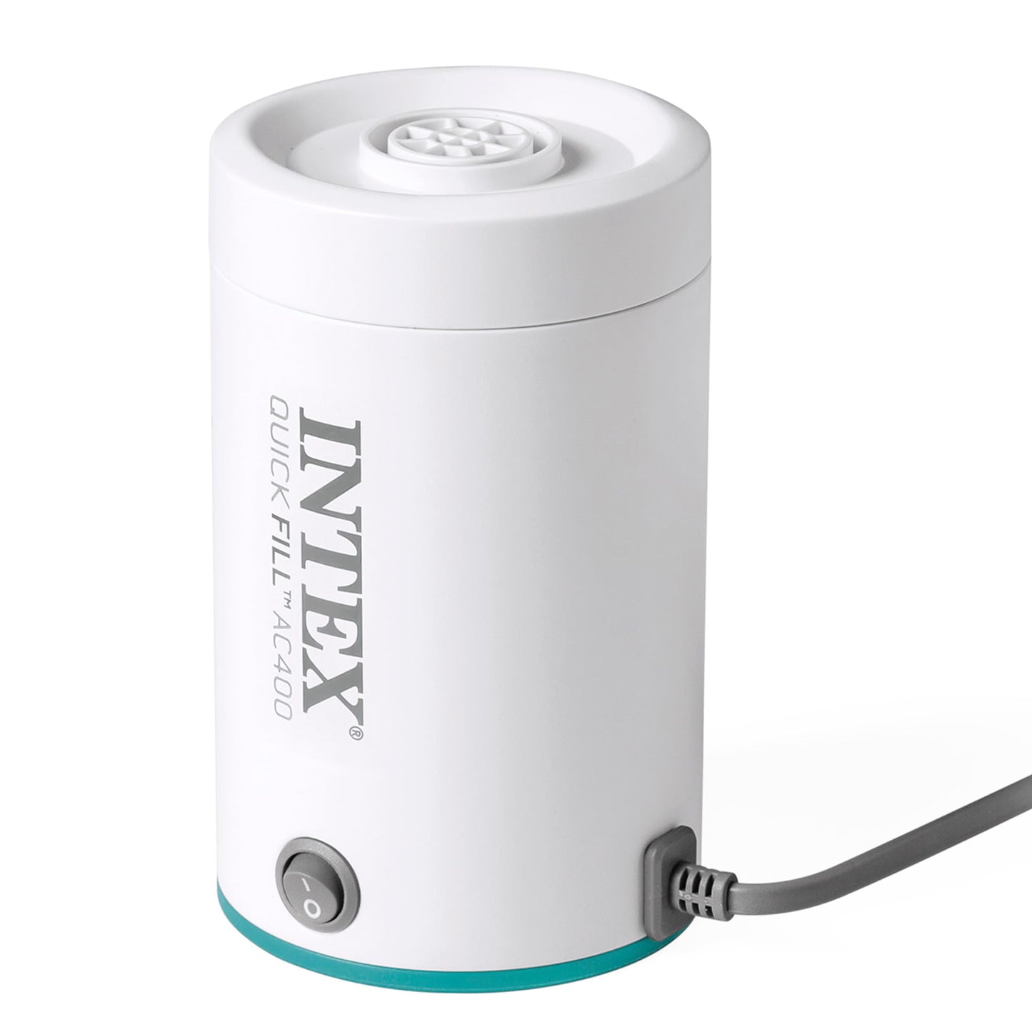 Intex Pompa elettrica QuickFill, Plastica, Bianco