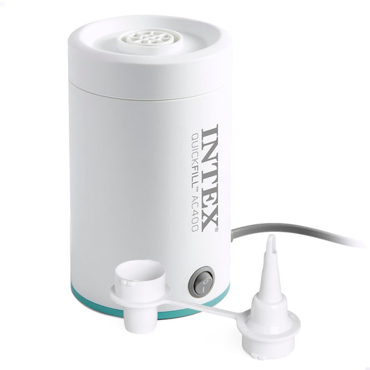 Intex Pompa elettrica QuickFill, Plastica, Bianco