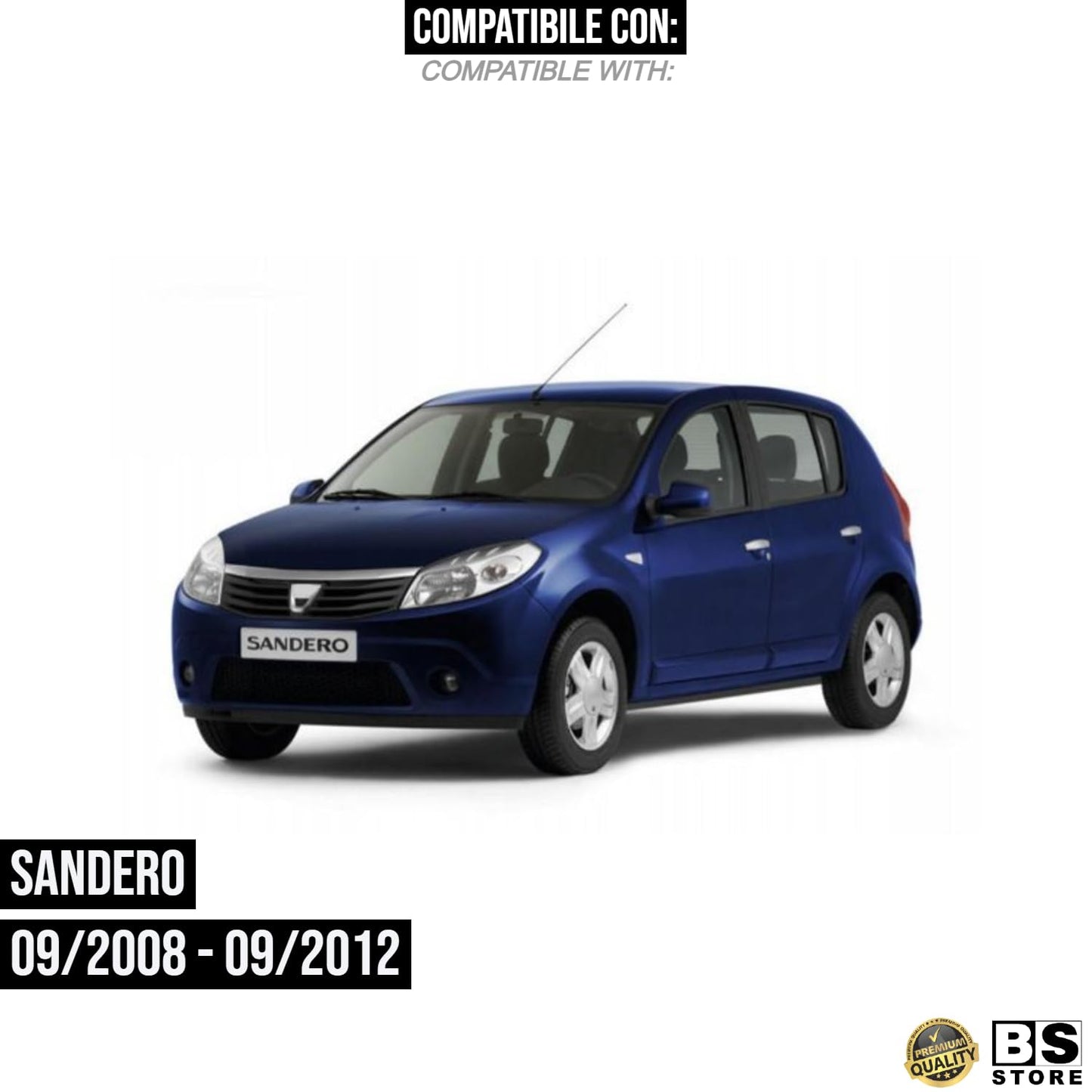 BSSTORE Gruppo Ottico Freccia Laterale Compatibile con SANDERO