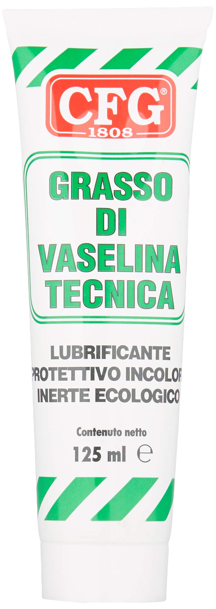 CFG Grasso di Vaselina Tecnica ND Tubo 125ML, INCOLORE, 125 ML
