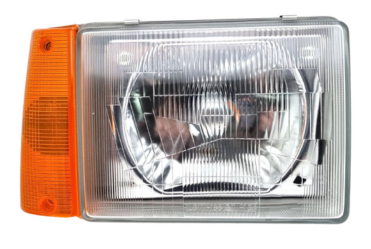 BSSTORE Faro Proiettore Anteriore R2 per Panda dal 1986 al 2003 (141, 141A) Regolazione Elettrica