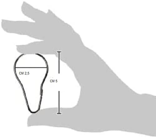 BSSTORE Ganci per Tenda Doccia- Diametro cm 2,5 -Pezzi 12 in Acciaio Zincato