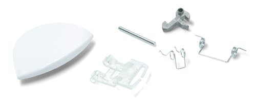 BSSTORE Maniglia Oblò Lavatrice Compatibile Con Vari Modelli Equivalente A 651027693