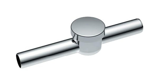 BSSTORE Valvola Antiritorno Antireflusso Orizzontale Cromata In PVC