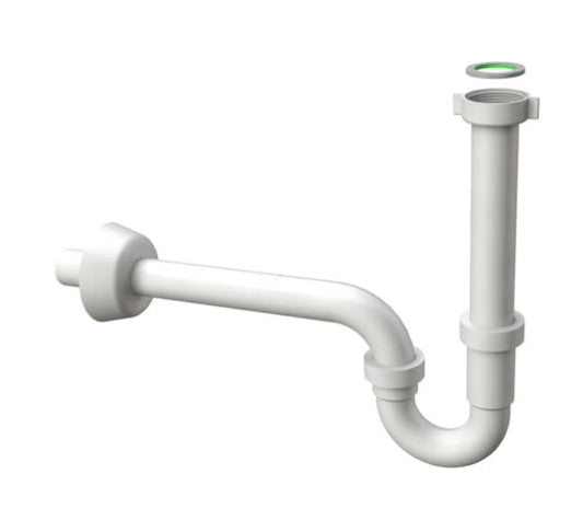BSSTORE Sifone a S 1''1/4 Bianco In Polipropilene Made In Italy