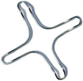 BSSTORE Riduttore Per Piano Cottura A Croce mm 140, Per Caffettiera,Pentolino