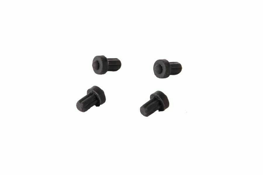 BSSTORE Kit Gommini Griglia Piano Cottura In Gomma 4 Unità Compatibili Equivalenti A 484000000949, 335166, C00335166