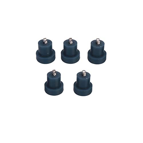 BSSTORE KW650568 Kit 5 Piedini di Ricambio in Gomma con Vite - Compatibile Kenwood per A901, A701, KM