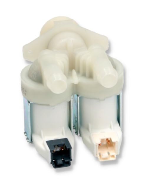 BSSTORE Elettrovalvola Lavatrice 2 Vie 180° Compatibile Con Vari Marchi E Modelli Equivalente A 41040283