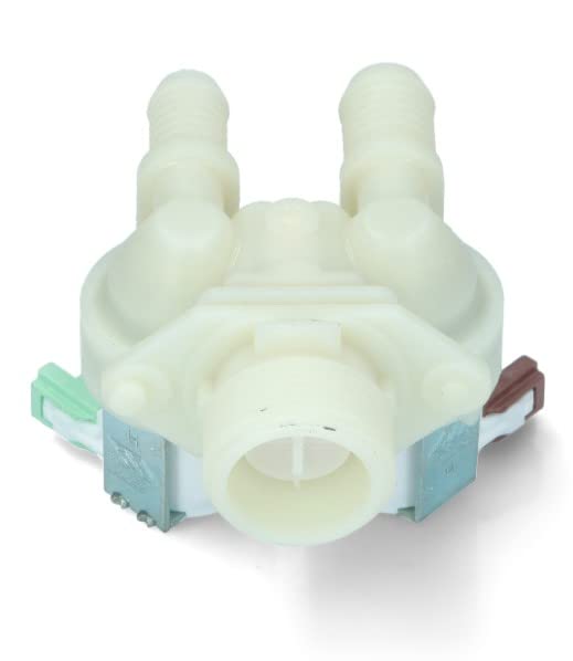 BSSTORE Elettrovalvola Lavatrice 2 Vie 180° Compatibile Con Vari Marchi E Modelli Equivalente A 3792262101