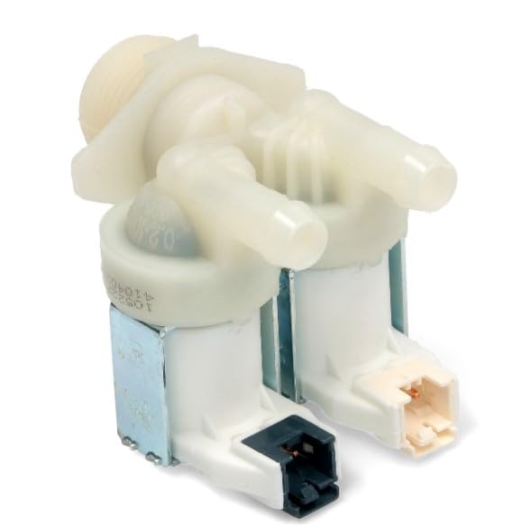 BSSTORE Elettrovalvola Lavatrice 2 Vie 180° Compatibile Con Vari Marchi E Modelli Equivalente A 41040283