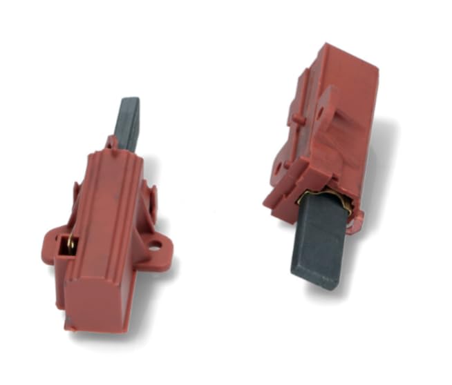 BSSTORE Kit 2 Spazzole Motore Carboncini Lavatrice Compatibile Con Vari Modelli Equivalente A 481281729604