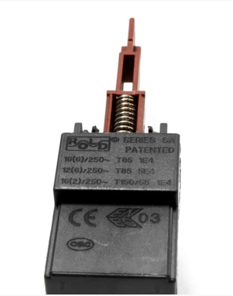BSSTORE Interruttore Lavastoviglie Accensione 4 Contatti Compatibile Con Vari Marchi E Modelli Equivalente A C00041184