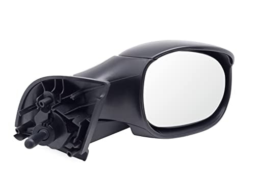 BSSTORE Specchietto Retrovisore Esterno Nero per CTR C3 dal 2002 al 2009 Completo con Specchio e Regolazione Meccanica