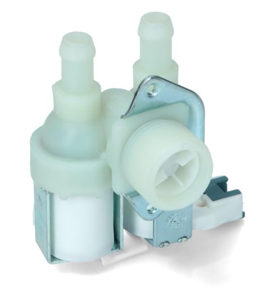 BSSTORE Elettrovalvola Lavatrice 2 Vie 90° Compatibile Con Vari Marchi E Modelli Equivalente A 908092000950